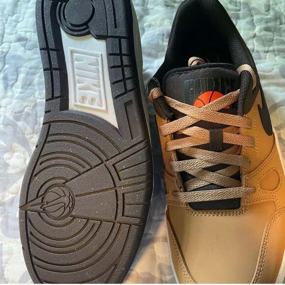 Nike Full Force Low Premium Flax / Baroque Brown Sneakers HF7734-200 - Picture 2 of 2